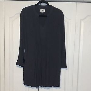 Old Navy Gray V-Neck Mini Dress